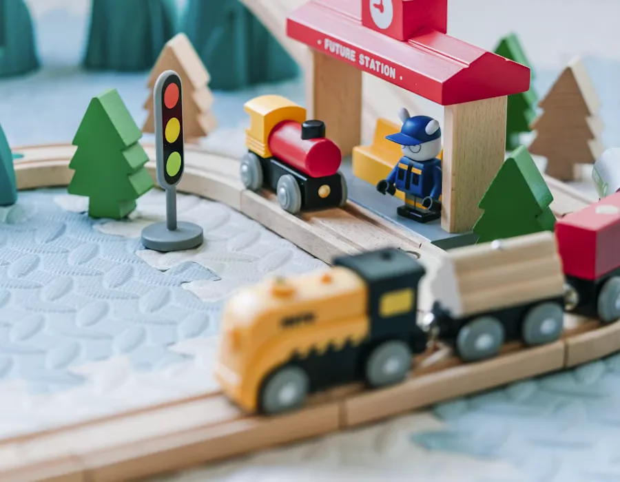 Wooden Building Blocks 100 Piece